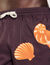 Zwemshort schelpenprint