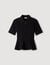 T-shirt met schootje en polokraag - Vrouw | Sandro