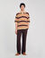Polo tricot gestreept