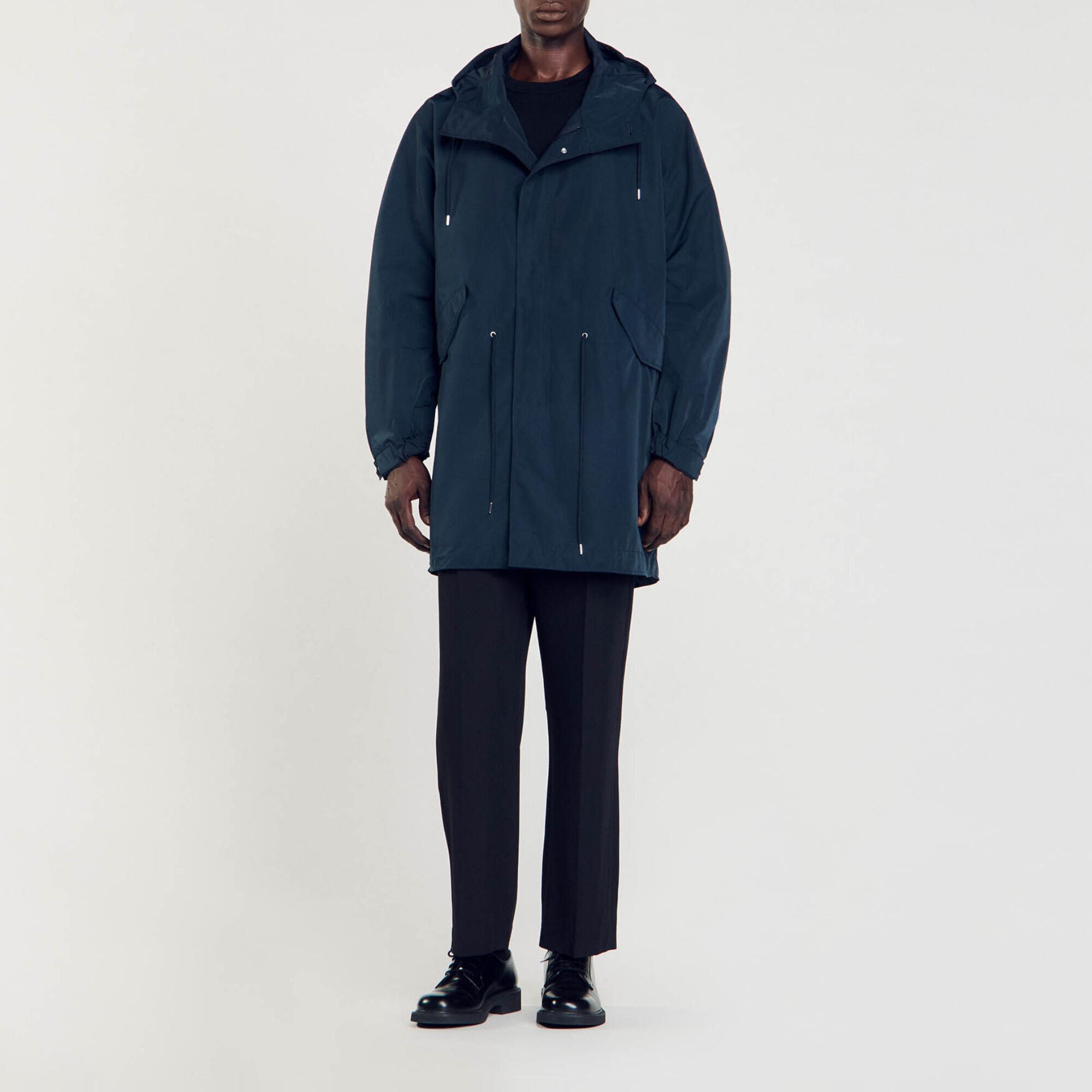 Lange parka jas oversized