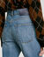 Rechte jeans met 5 zakken
