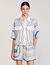 Overhemdblouse Spirales print
