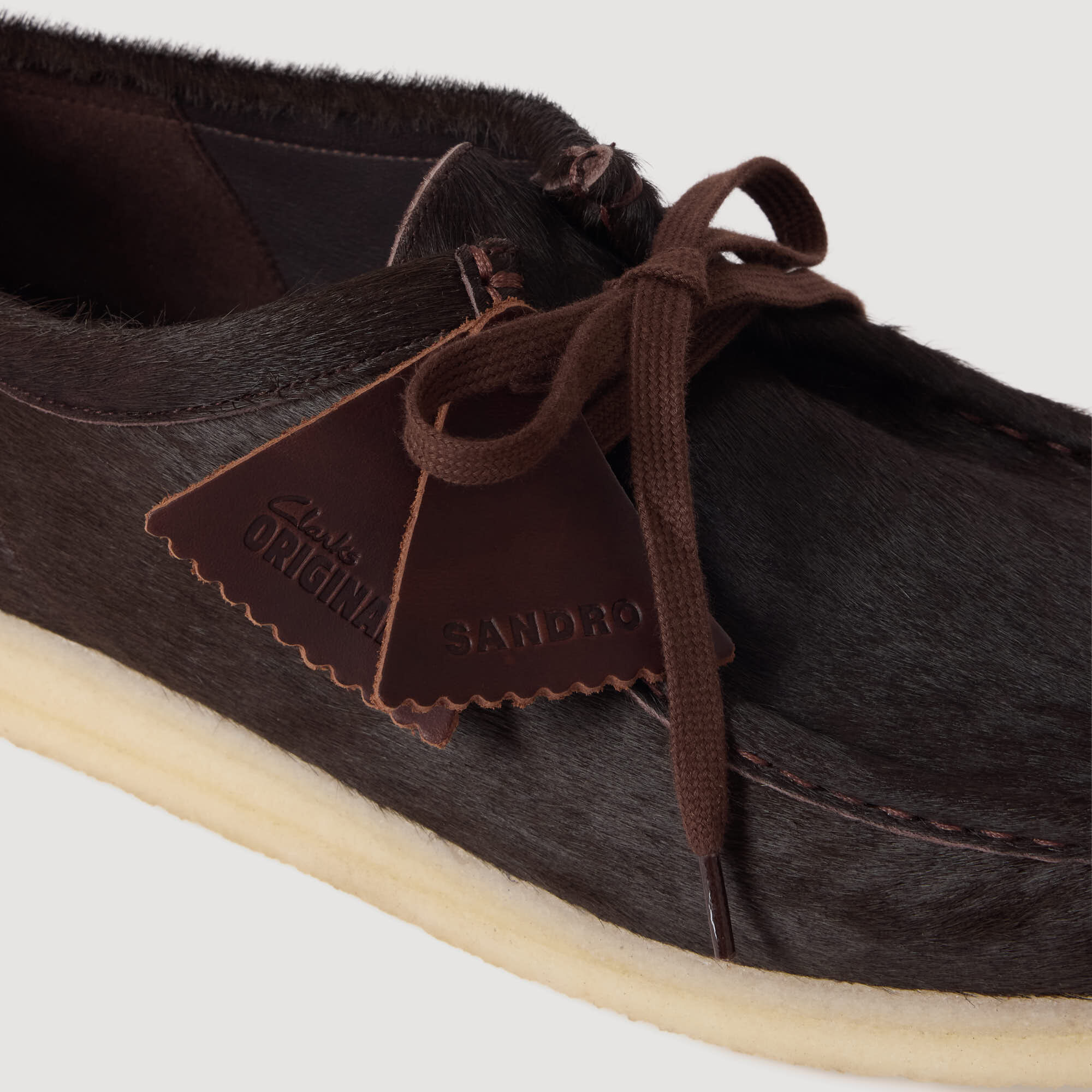 Derbies Wallabee™ ponyhair-effect