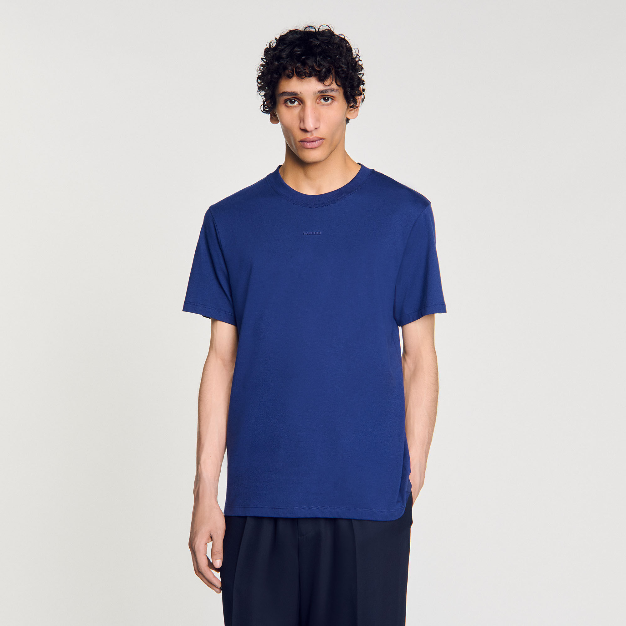 T-shirt katoen logo
