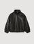 Leren jack oversized