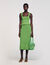 Top tricot met kwastjes
