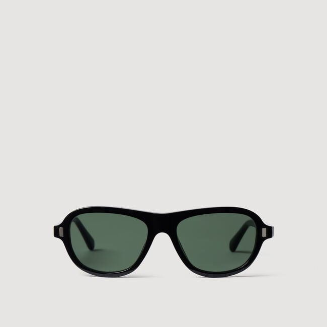 Zonnebril met masker montuur