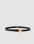 Leren riem smal