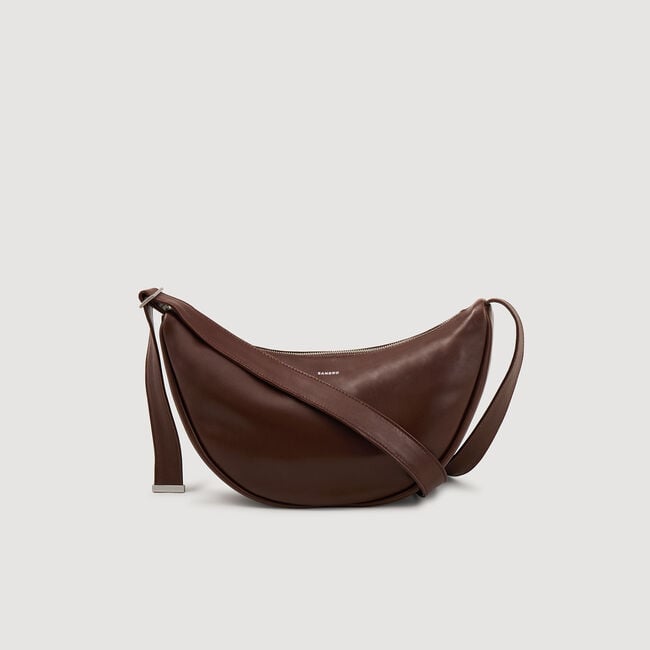 Kleine hobo tas leer