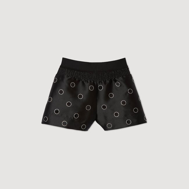 Short met stras