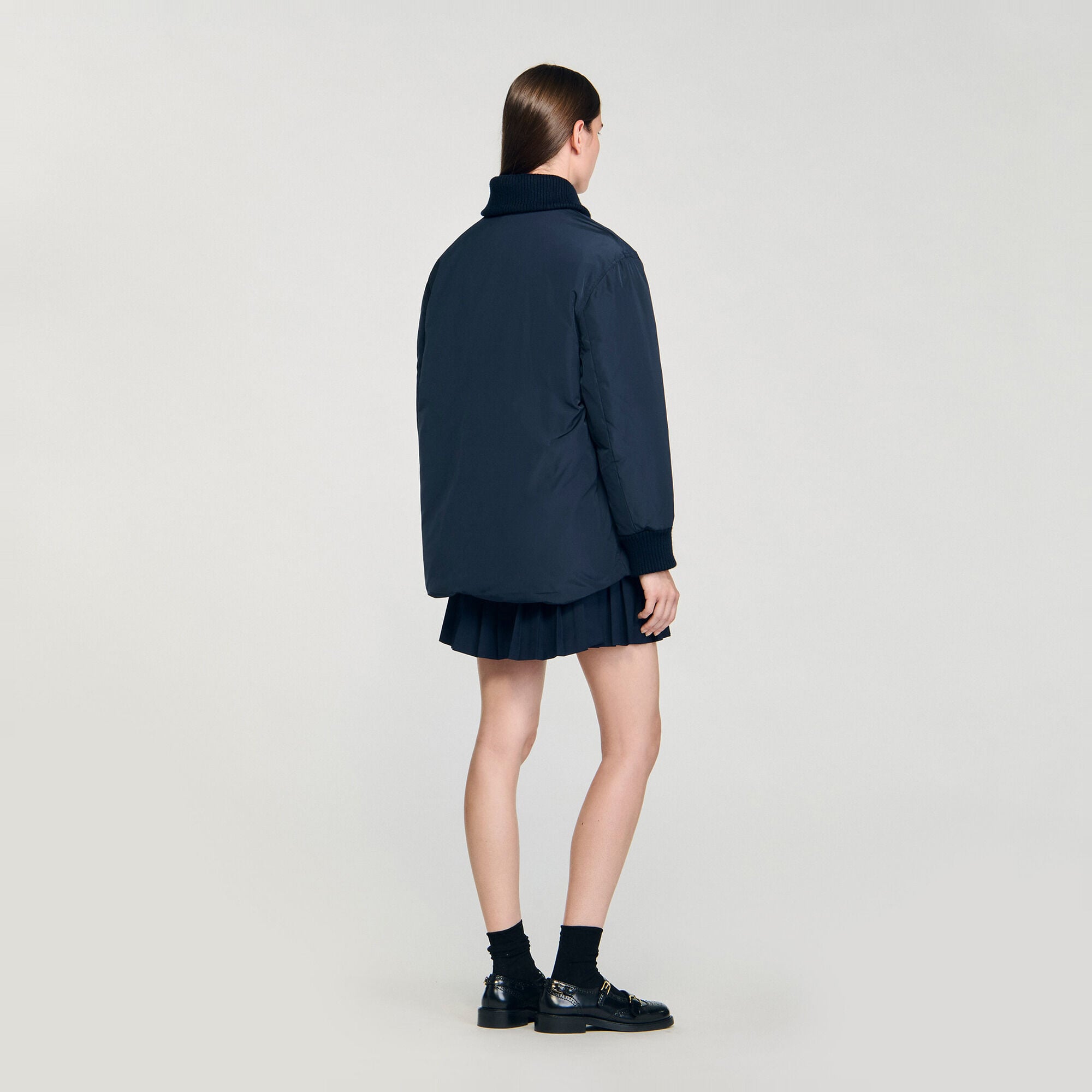 Donsjack met teddy kraag - Vrouw | Sandro