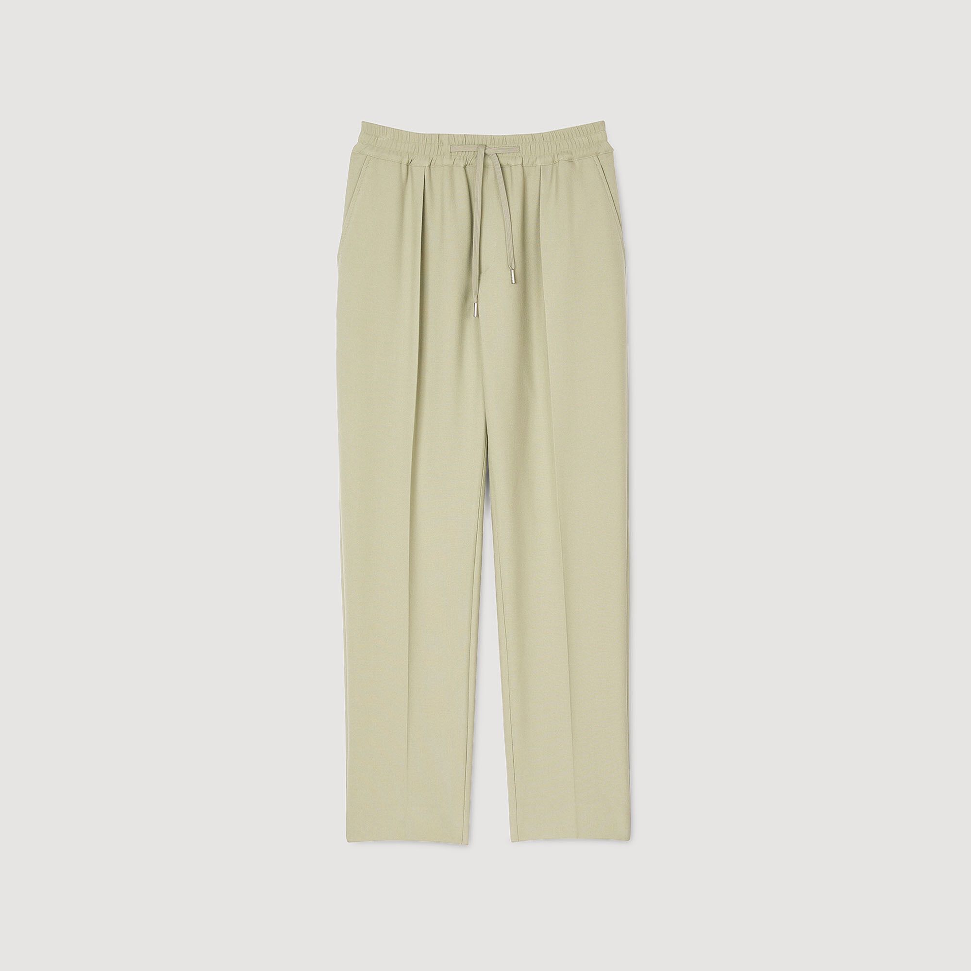 Pantalon recht elastische taille