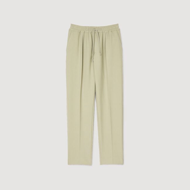Pantalon recht elastische taille