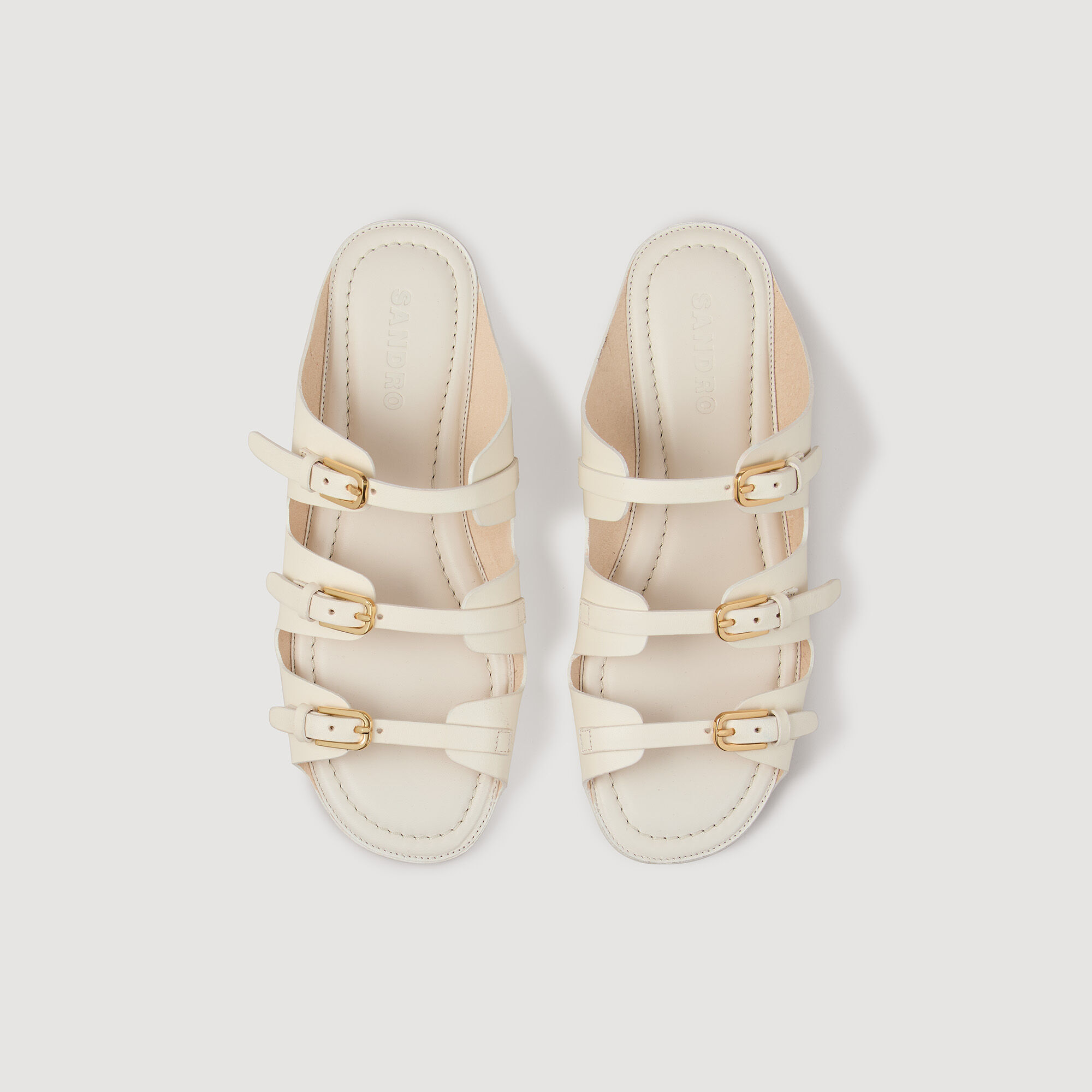 Leren sandalen