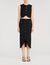 Midi rok met knopen - Vrouw | Sandro