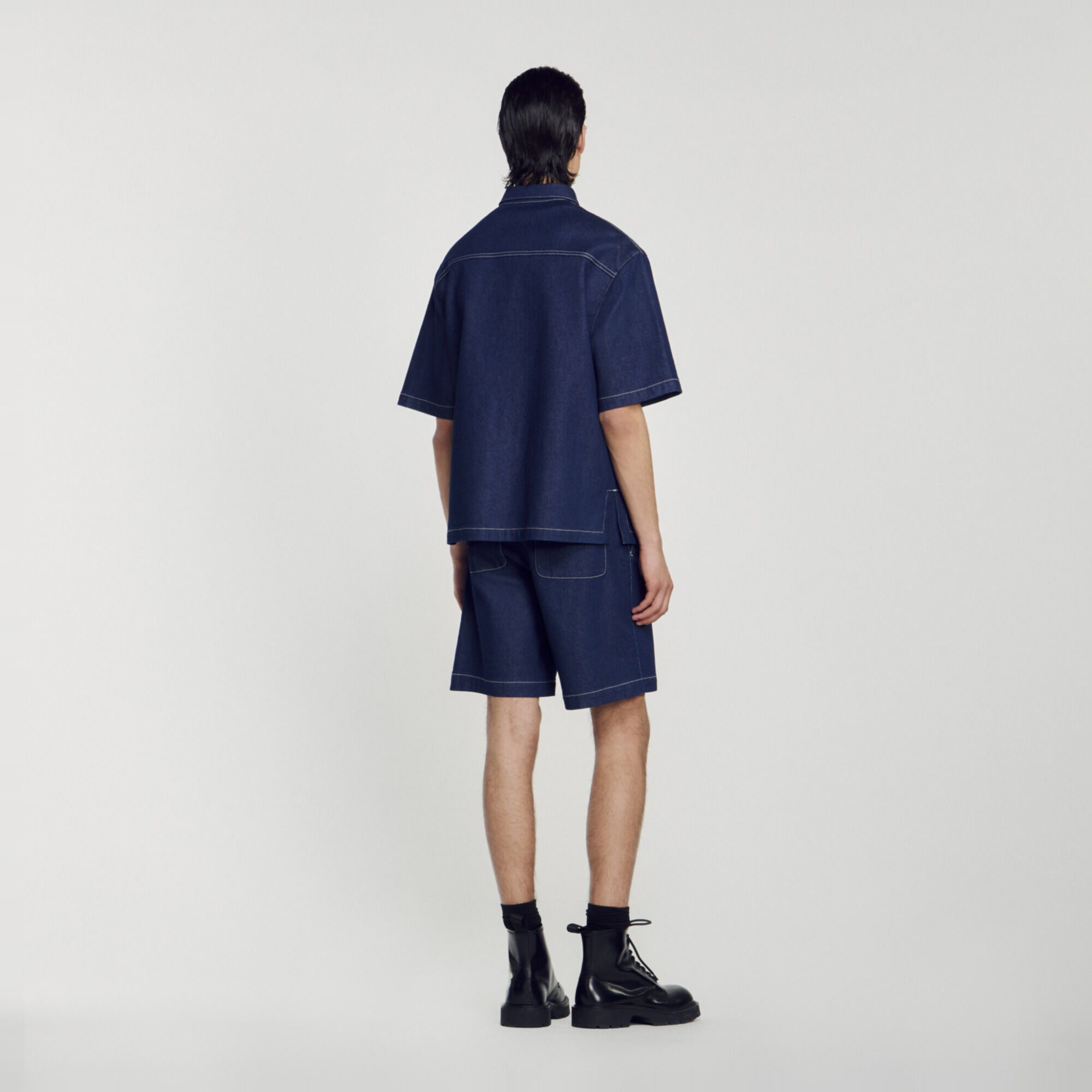 Denim overhemd
