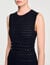 Lange jurk tricot met studs Lange jurk tricot met studs