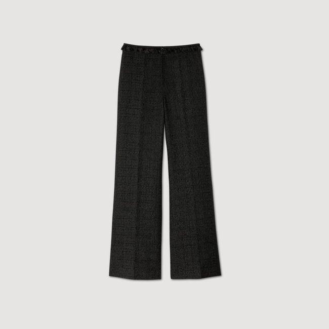 Tweed kostuumbroek