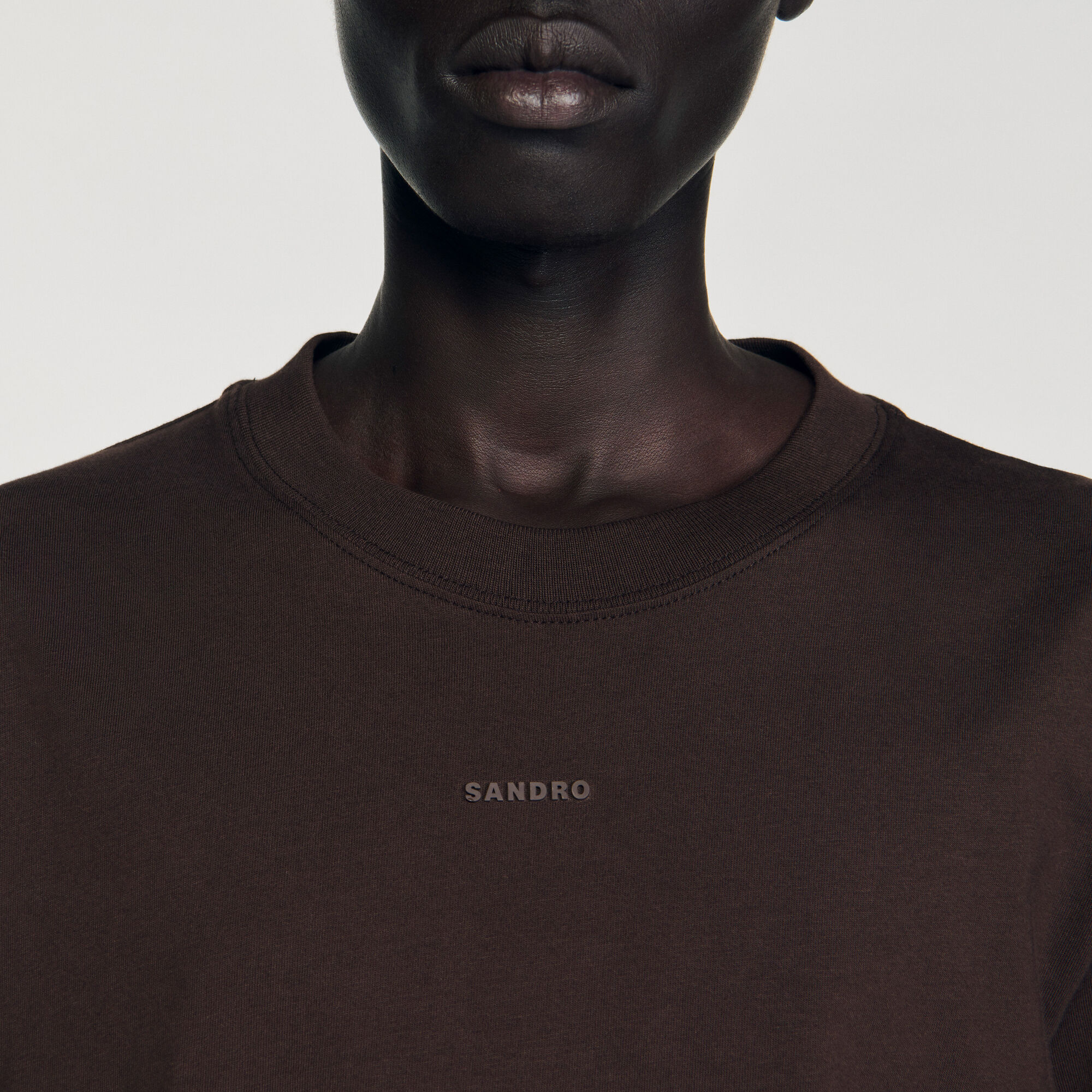 T-shirt katoen logo