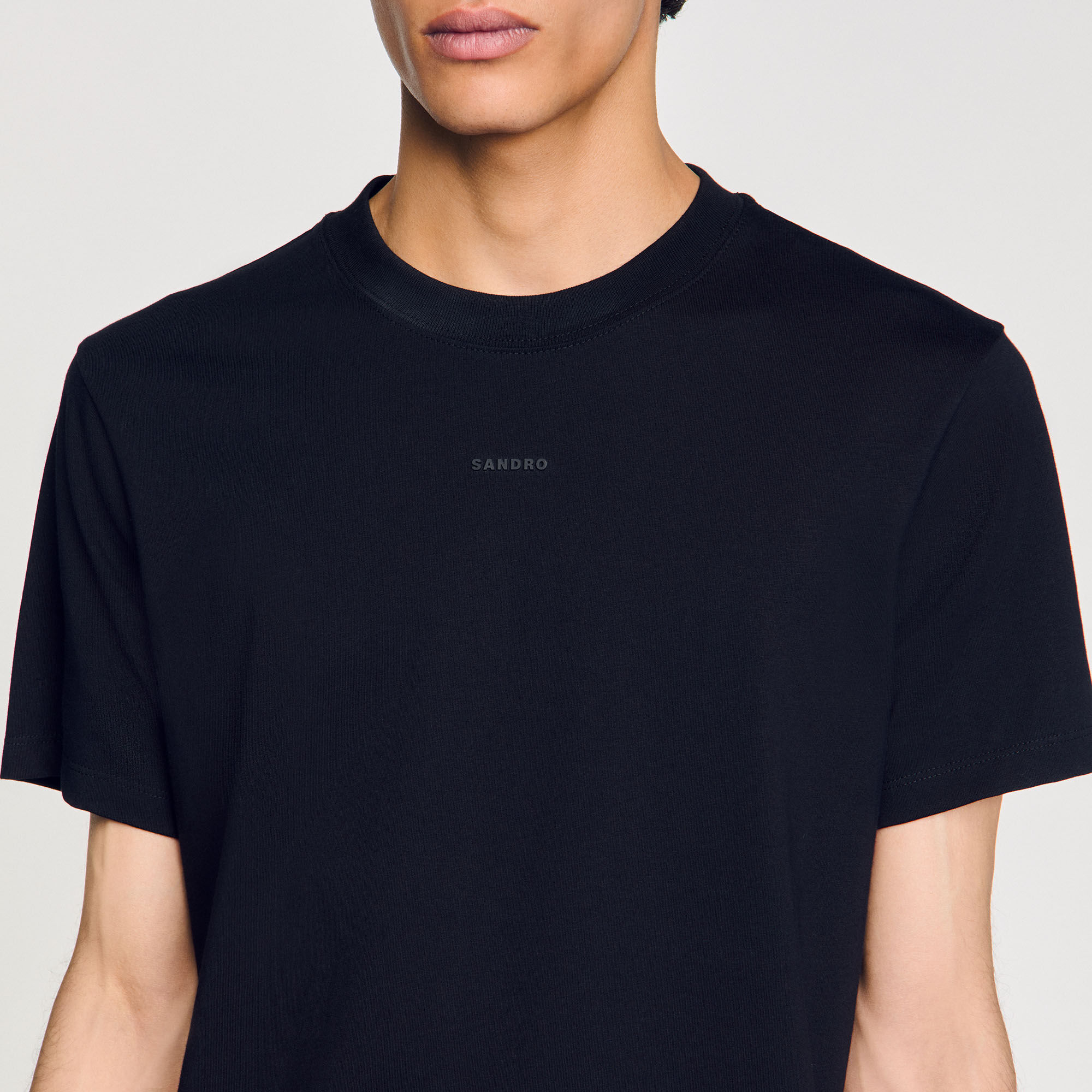T-shirt katoen logo