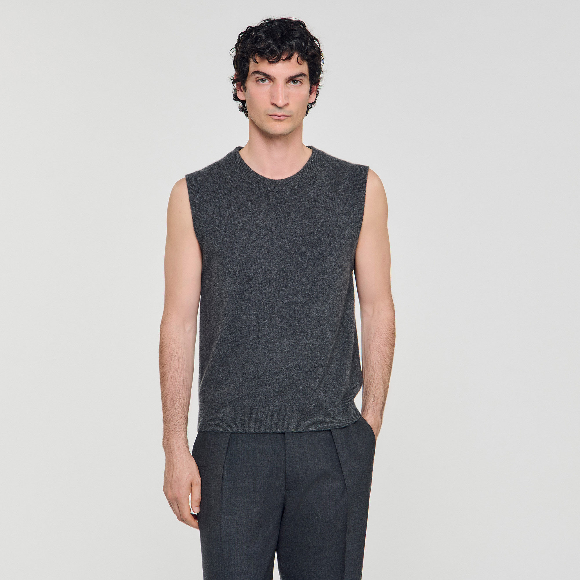 Tanktop van kasjmier