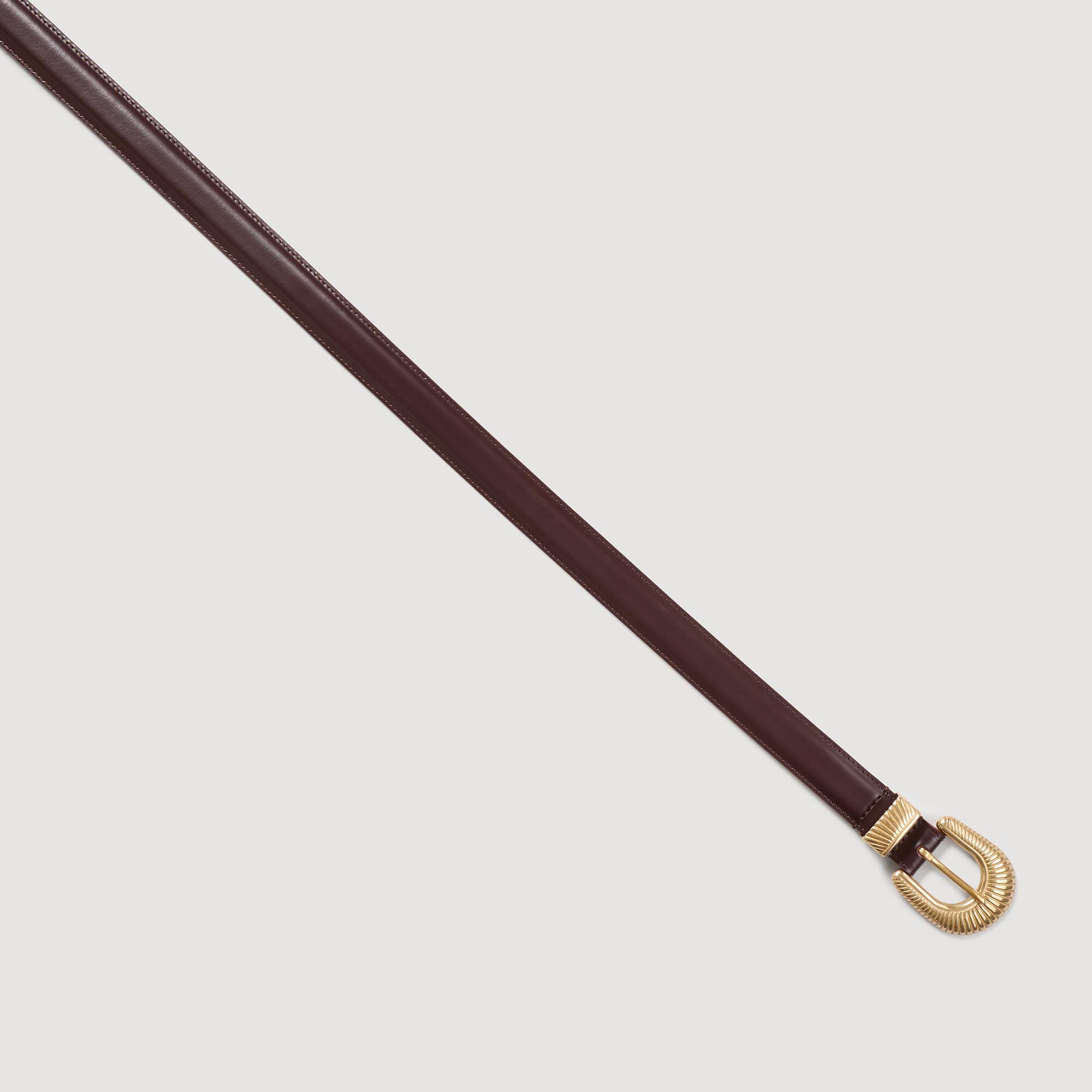 Leren riem