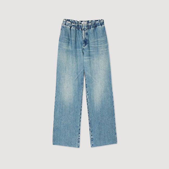 Jeans wijdvallend