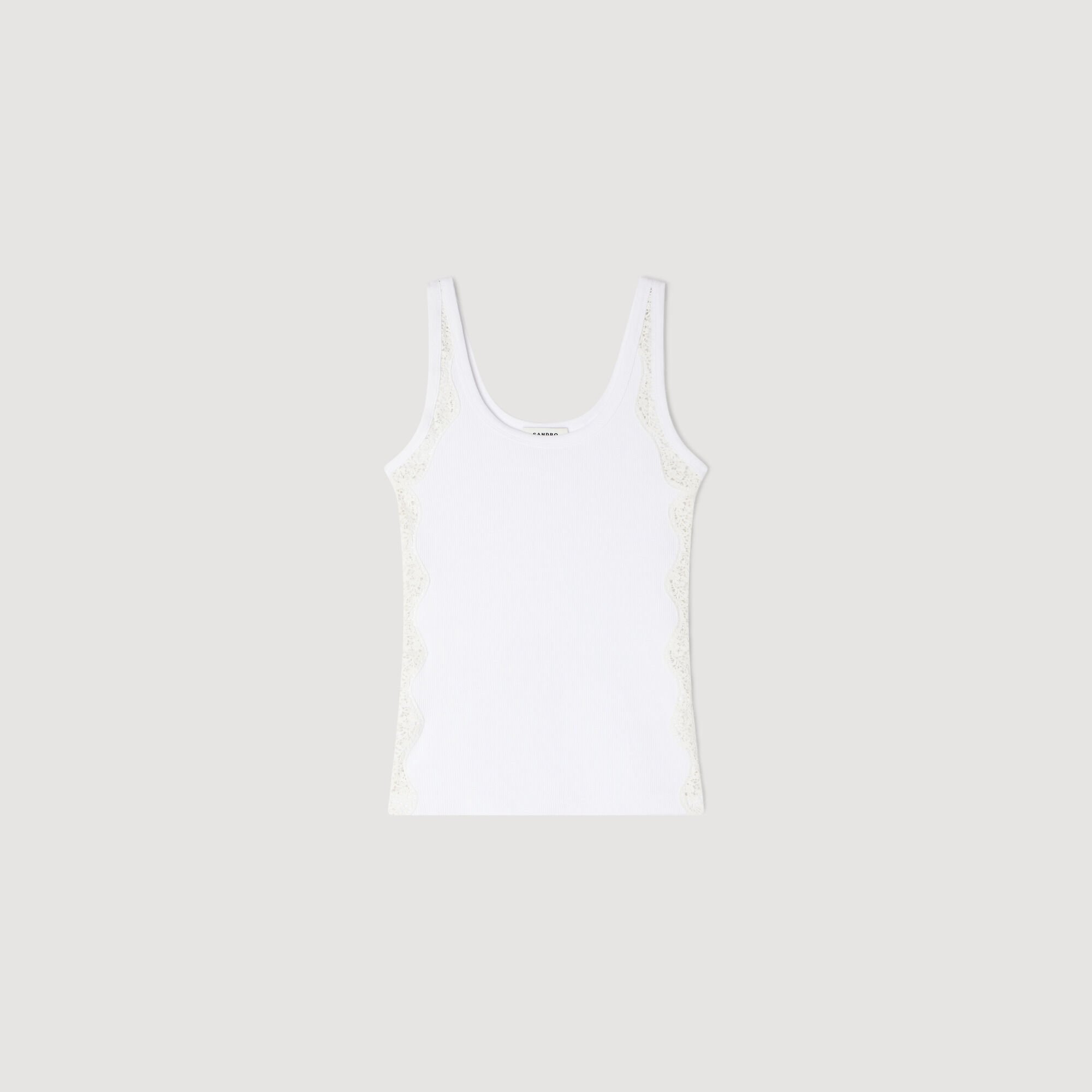 Tanktop met kant
