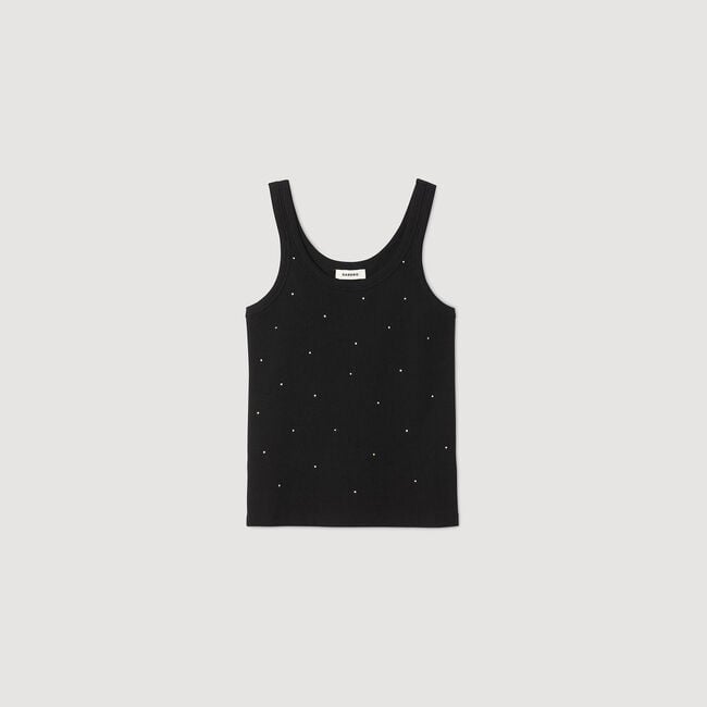 Tanktop met stras