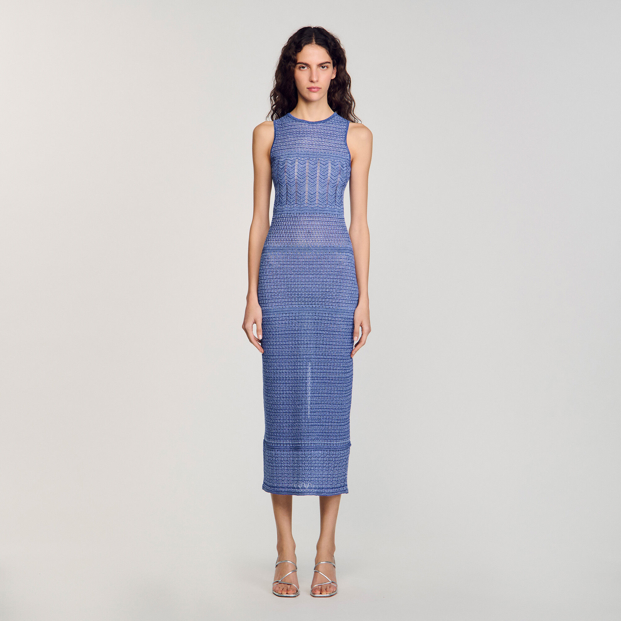 Midi jurk tricot