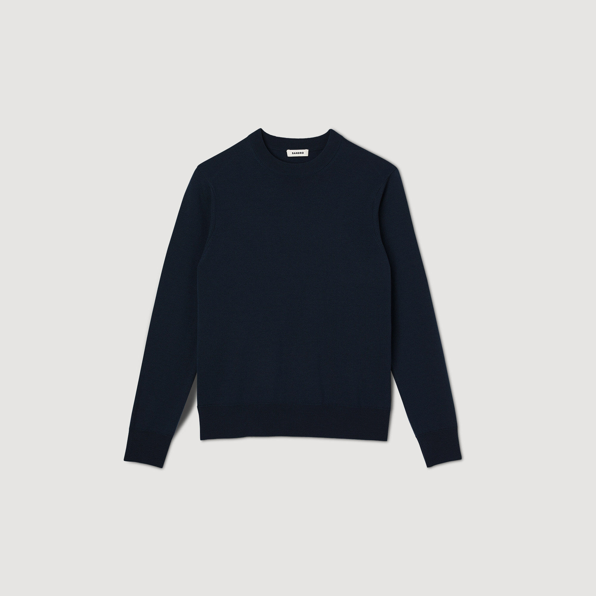 Fine knit wool sweater