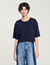 T-shirt details met parels