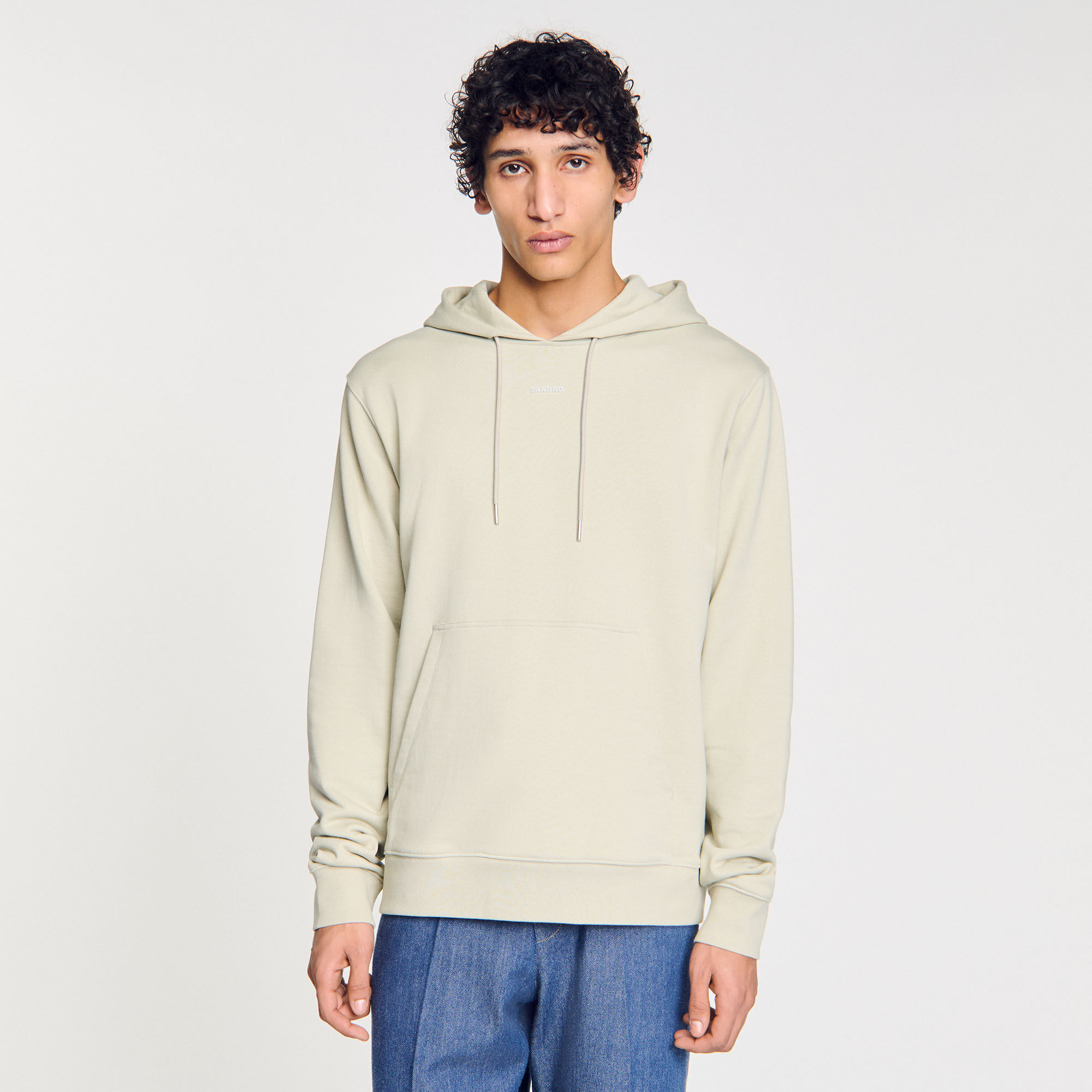 Hoodie met capuchon logo