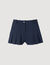 Short met plooien