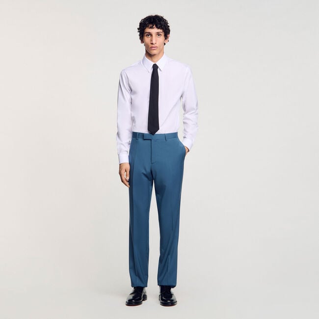 Pantalon kostuum wol