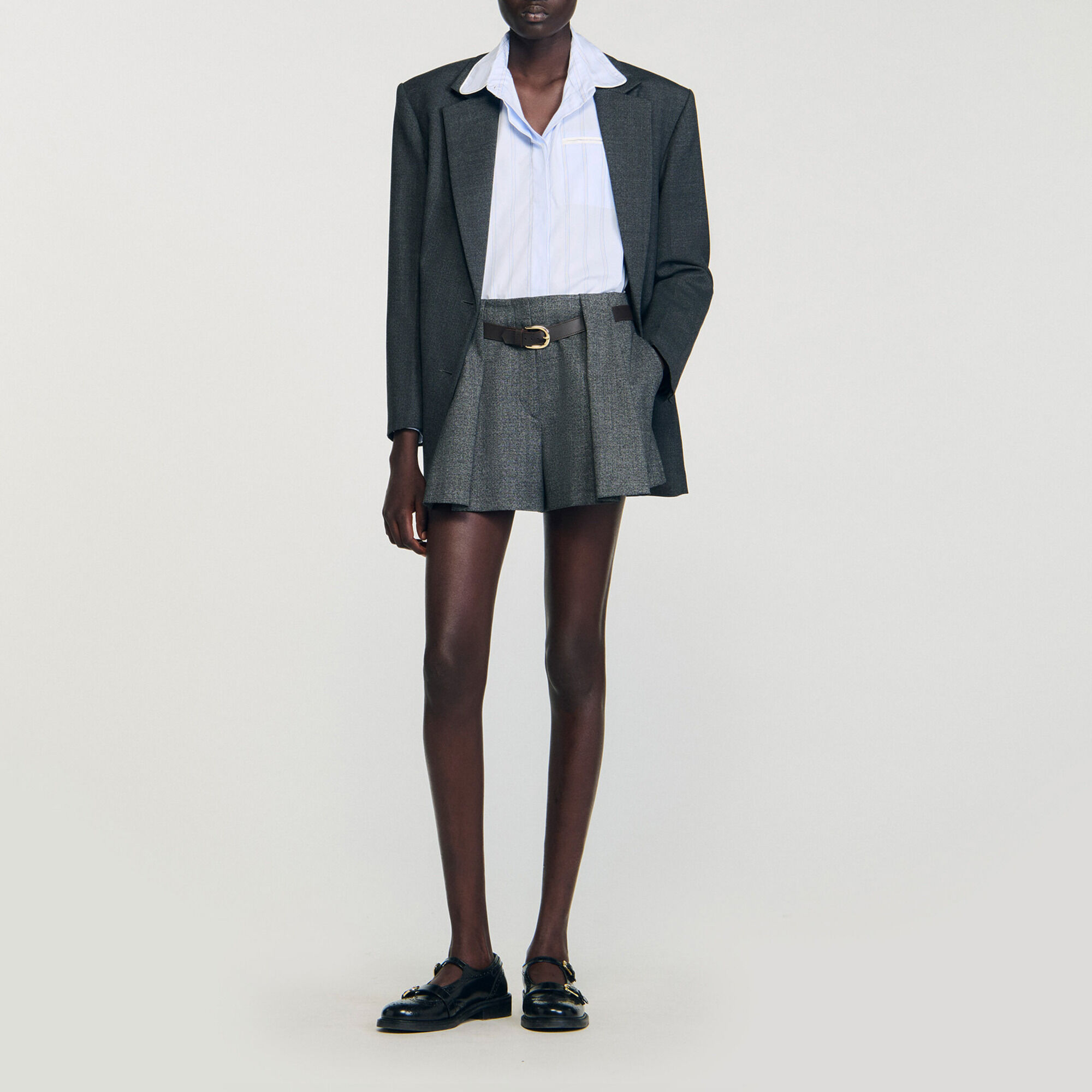 Overhemdblouse gestreept - Vrouw | Sandro