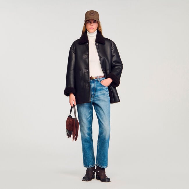 Jas van shearling