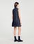 Korte denim jurk