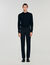 Rechte pantalon met elastiek