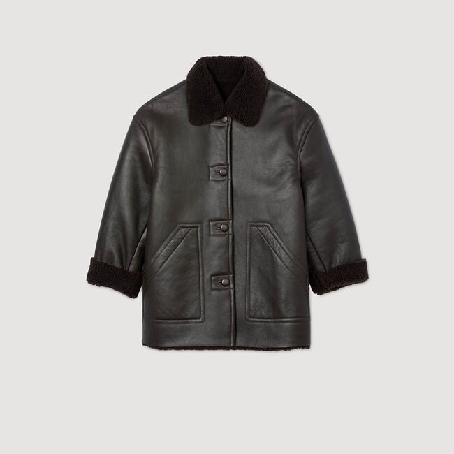 Jas van shearling