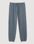 Molton joggingbroek met borduursel