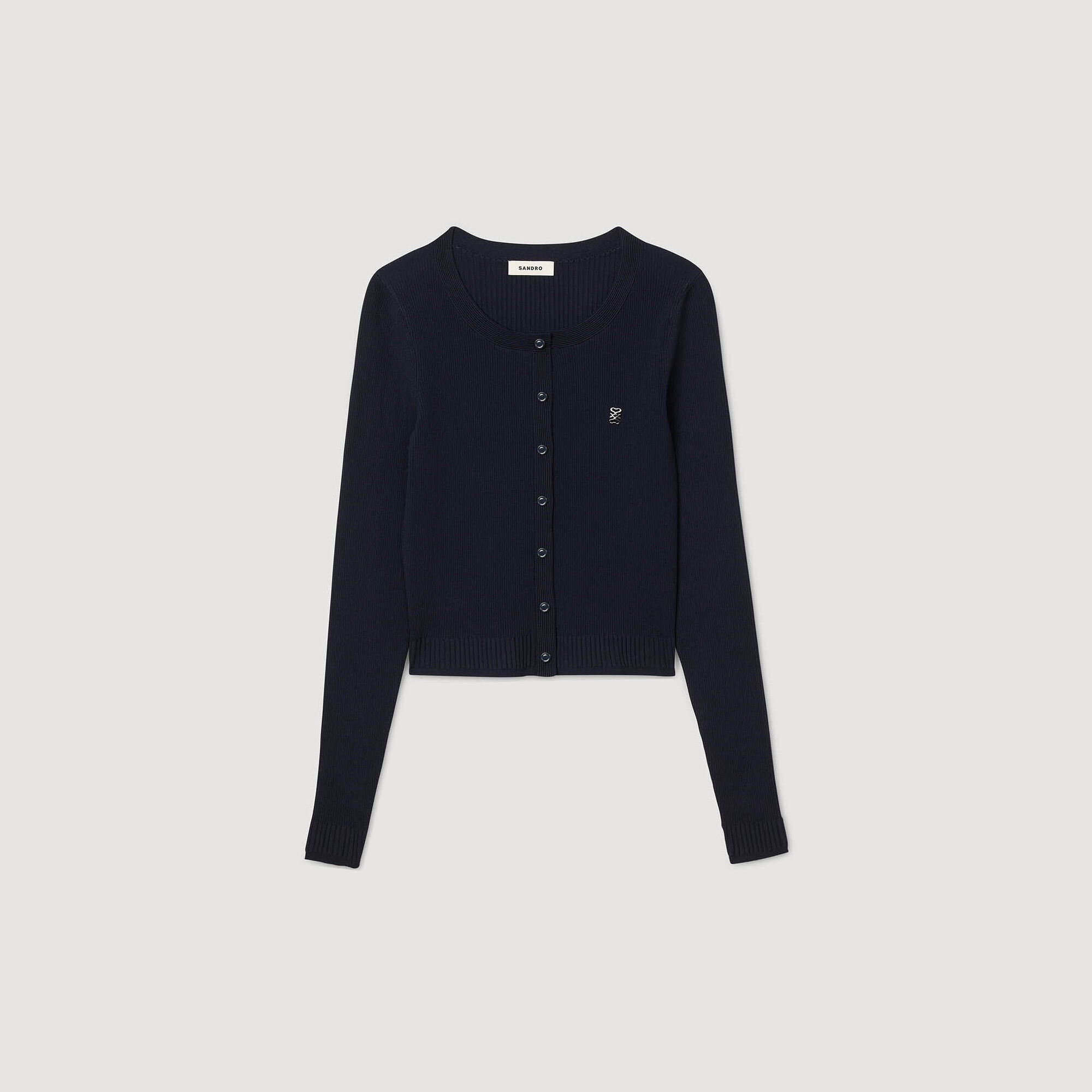 Cardigan vest fijn breisel