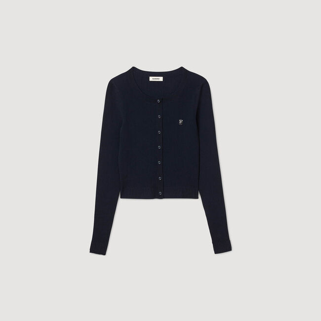 Cardigan vest fijn breisel