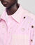 Overhemdblouse gestreept met stras