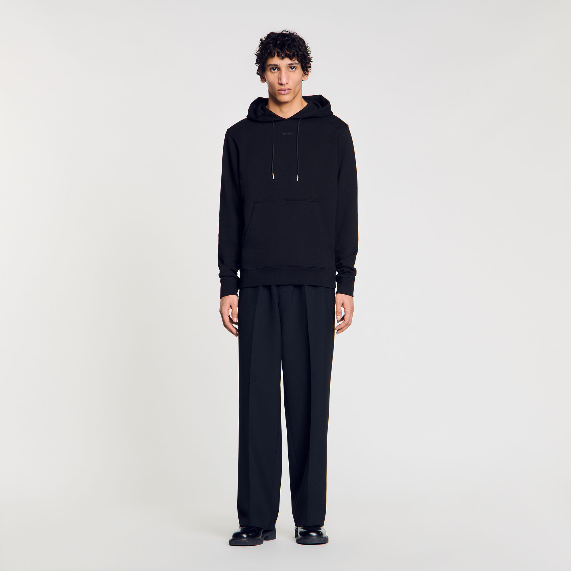 Hoodie met capuchon logo