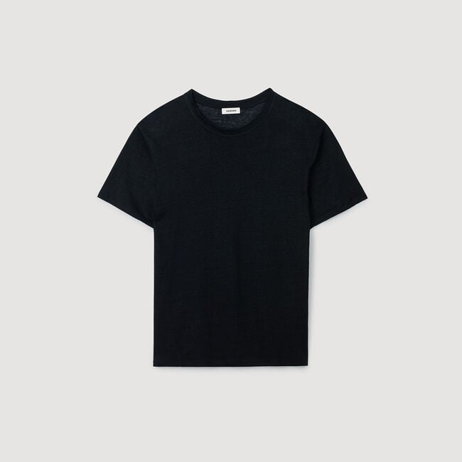 T-shirt van gecertificeerd linnen