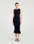 Lange jurk tricot met studs Lange jurk tricot met studs