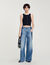 Gilet met gehaakte details