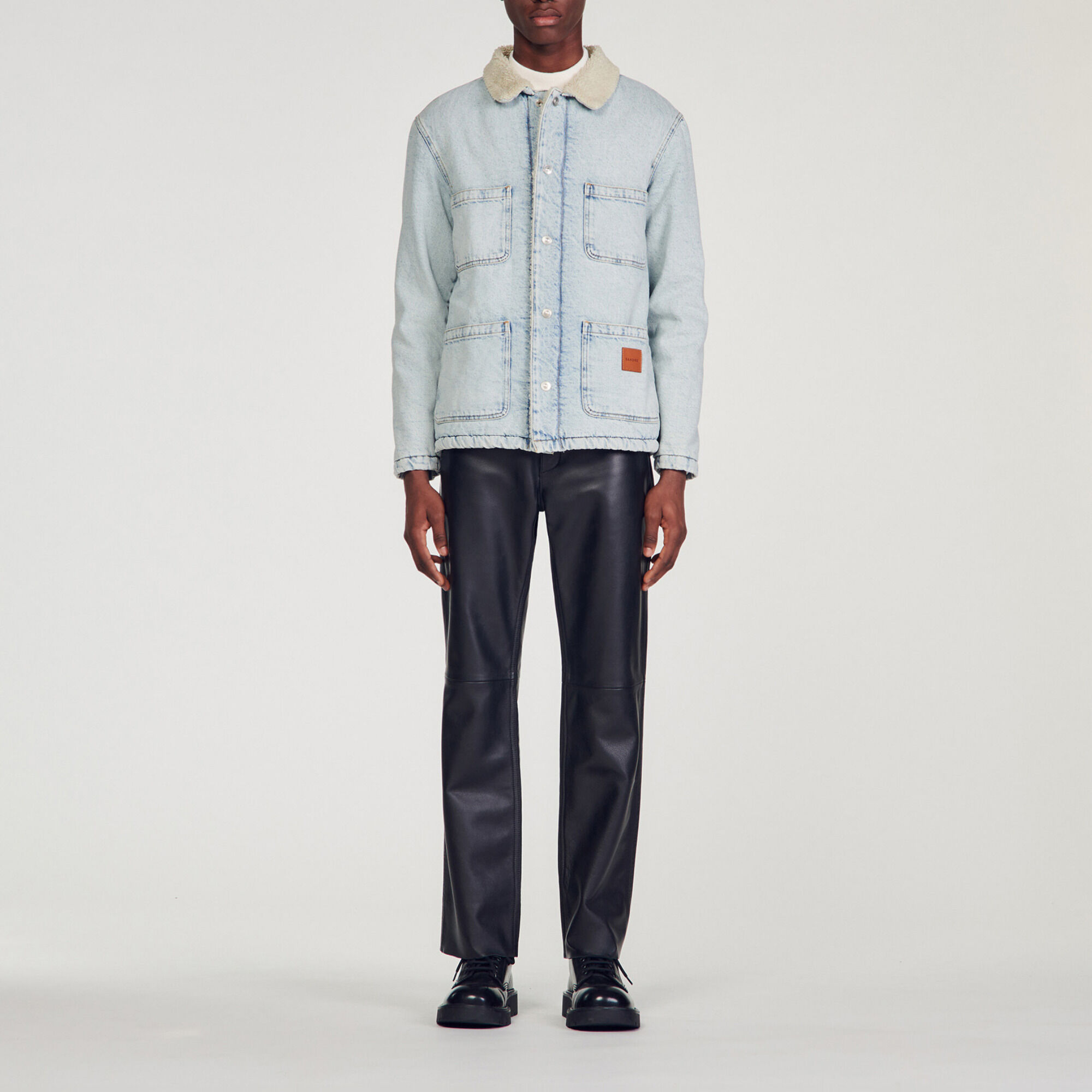 Denim werkjasje