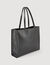 Grote shopper reliëfleer met monogram
